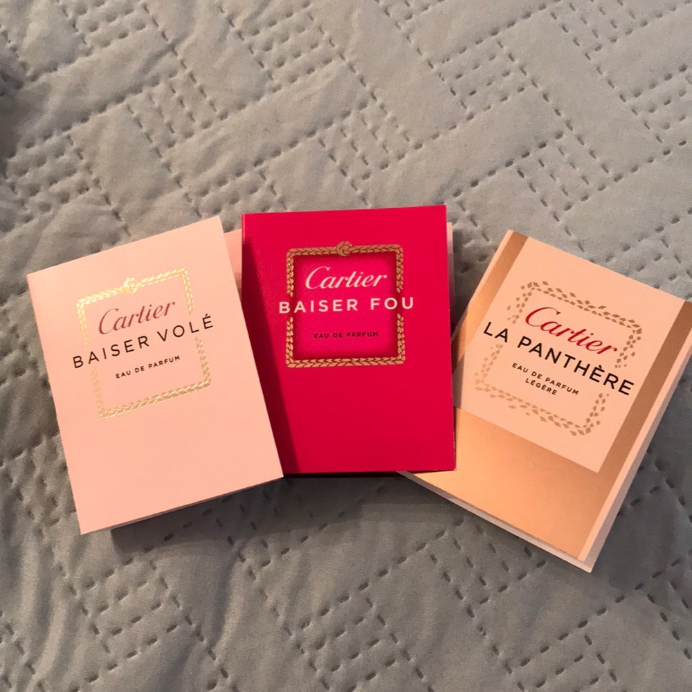 Cartier 3 Piece Travel Sample Bundle